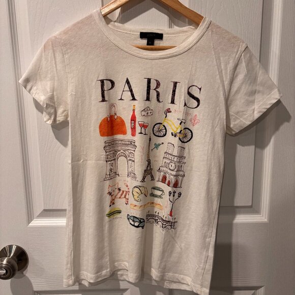 J. Crew Casual Paris Tee - Picture 1 of 6